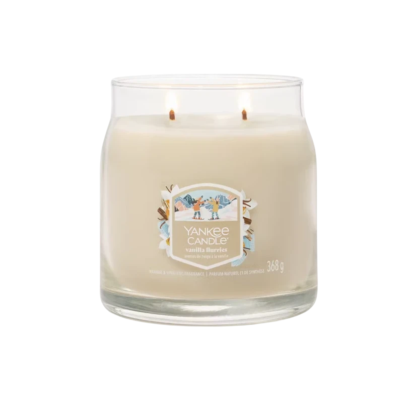 Yankee Candle - Vanilla Flurries - Candela in Giara Media