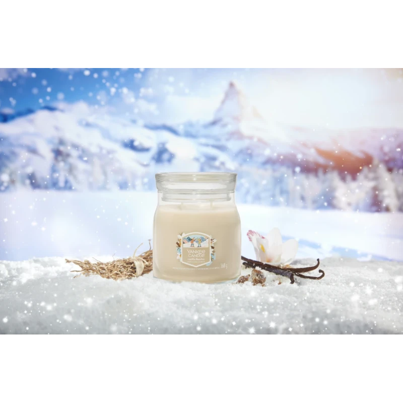Yankee Candle - Vanilla Flurries - Candela in Giara Media