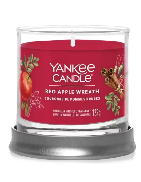 Yankee Candle - Red Apple Wreath - Small Tumbler Candle