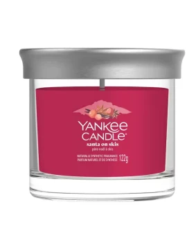 Yankee Candle - Santa on Skis - Candela Tumbler Piccola