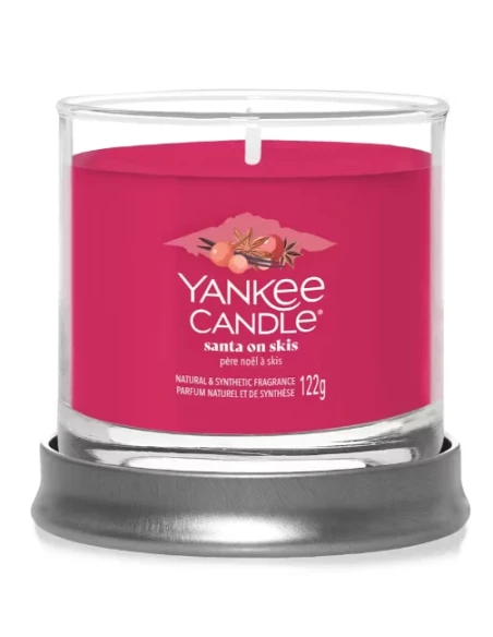 Yankee Candle - Santa on Skis - Candela Tumbler Piccola