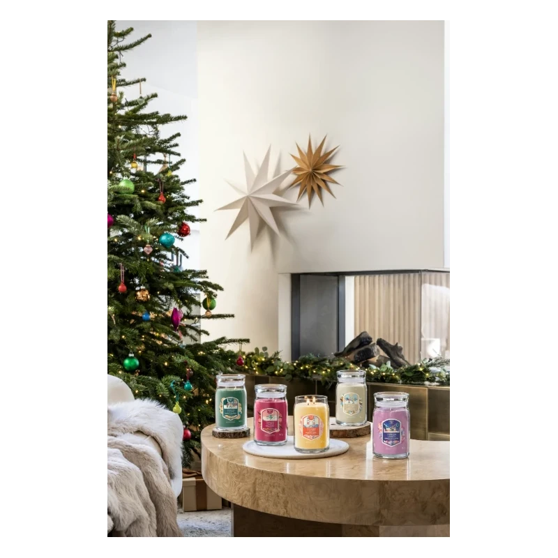 Yankee Candle - Santa on Skis - Large Jar Candle