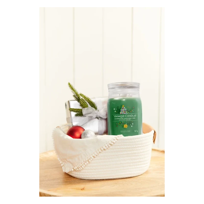 Yankee Candle - Shimmering Christmas Tree - Candela in Giara Grande