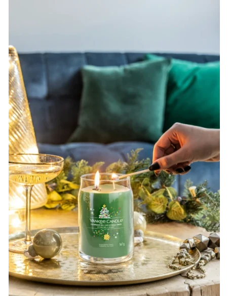 Yankee Candle - Shimmering Christmas Tree - Candela in Giara Grande