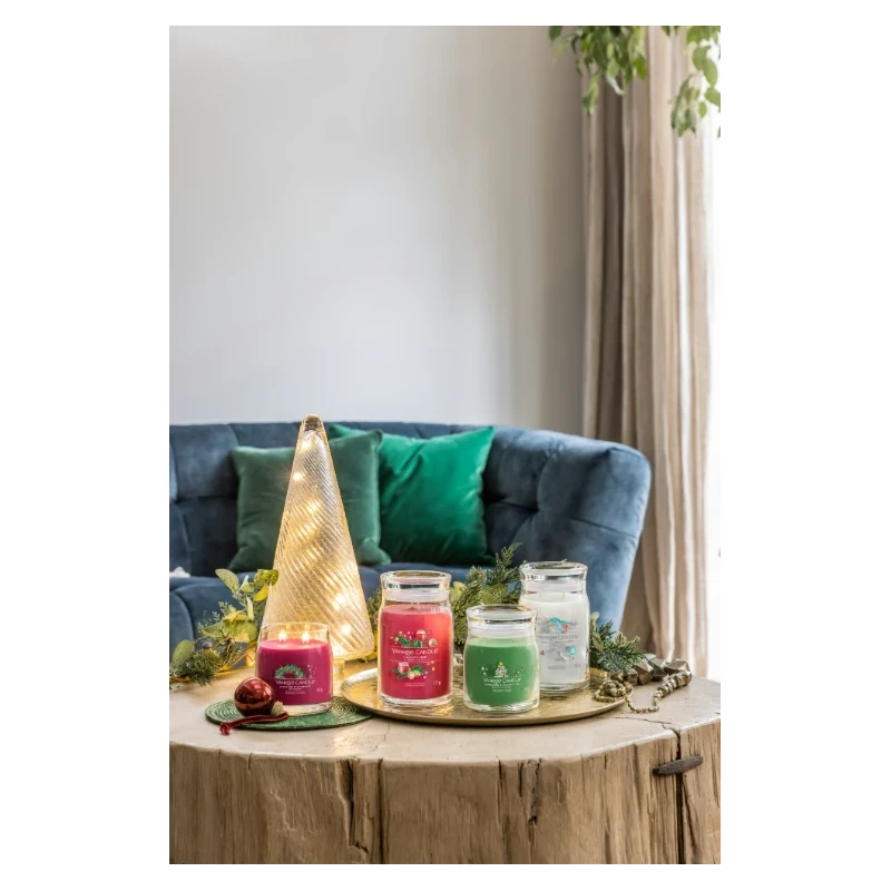 Yankee Candle - Sparkling Winterberry - Candela in Giara Grande