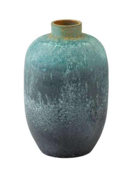 J-Line - Vintage Vase - Light Blue