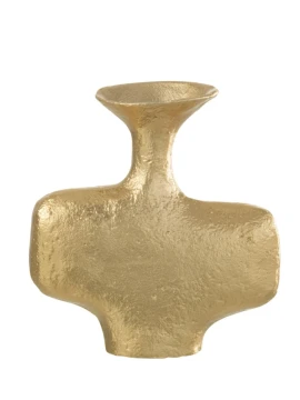 J-Line - Modern Vase - Gold