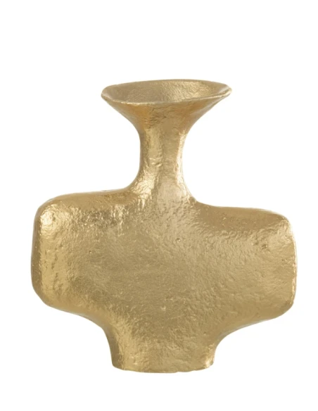 J-Line - Modern Vase - Gold