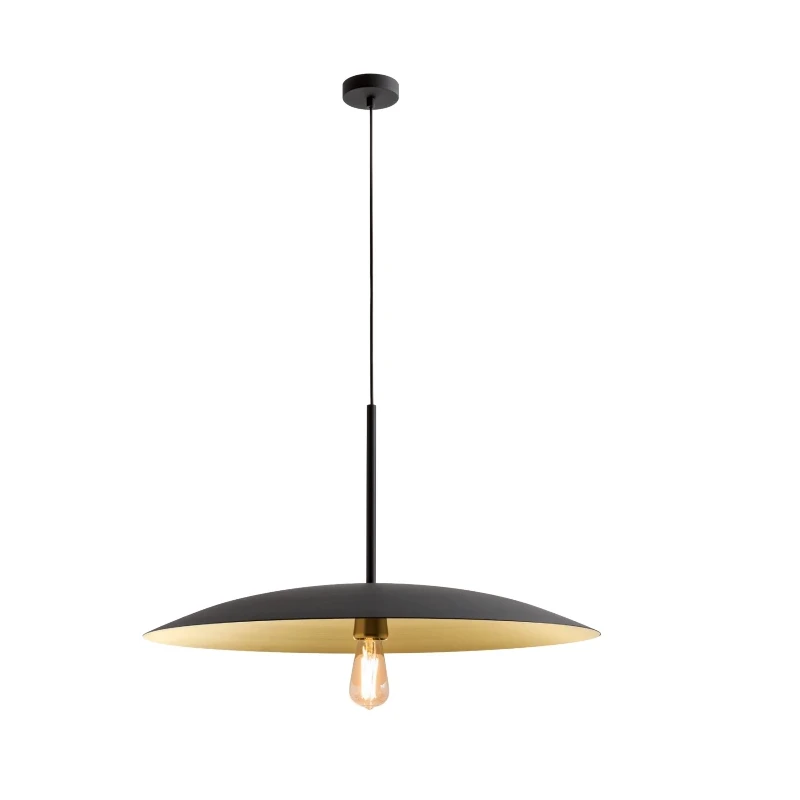 Redo Group - Cymbal Pendant Lamp - Matt Black/Matt Gold