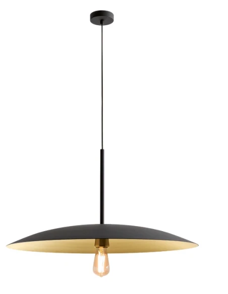 Redo Group - Cymbal Pendant Lamp - Matt Black/Matt Gold