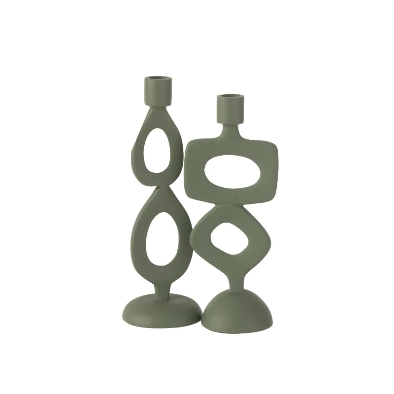 J-Line - Ring Candlestick - Green