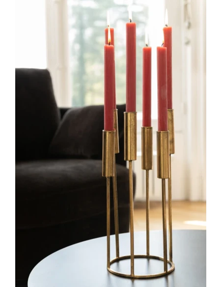 J-Line - Pierre Candlestick - Gold