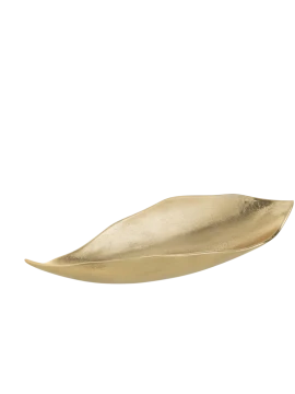 J-Line - Centrotavola  Plateau Blad - Oro