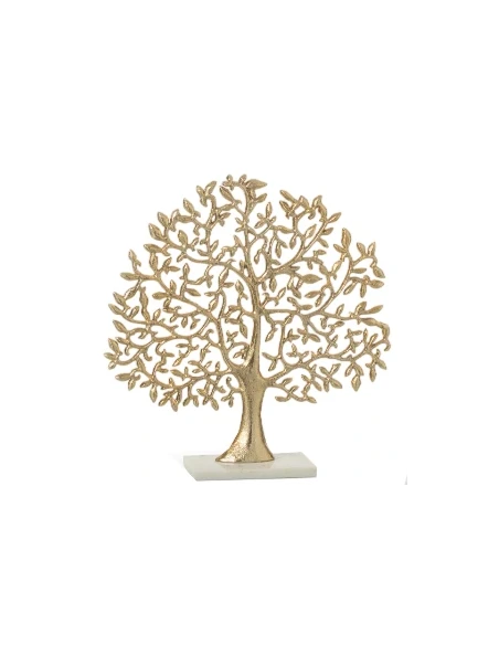 J-Line - Decorazione Albero Leaf  - Oro