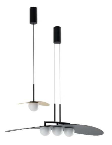 Redo Group - Cody Pendant Lamp - Matt Black