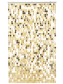 J-Line - Square Curtain - Gold