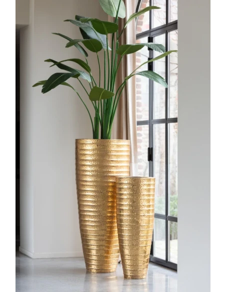 J-Line - Egypt Floor Vase - Gold