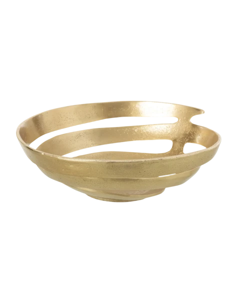 J-Line - Decorative Bowl - Gold