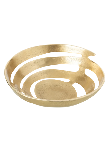 J-Line - Decorative Bowl - Gold