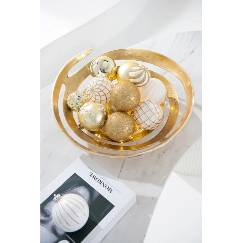 J-Line - Ciotola Decorativa - Oro