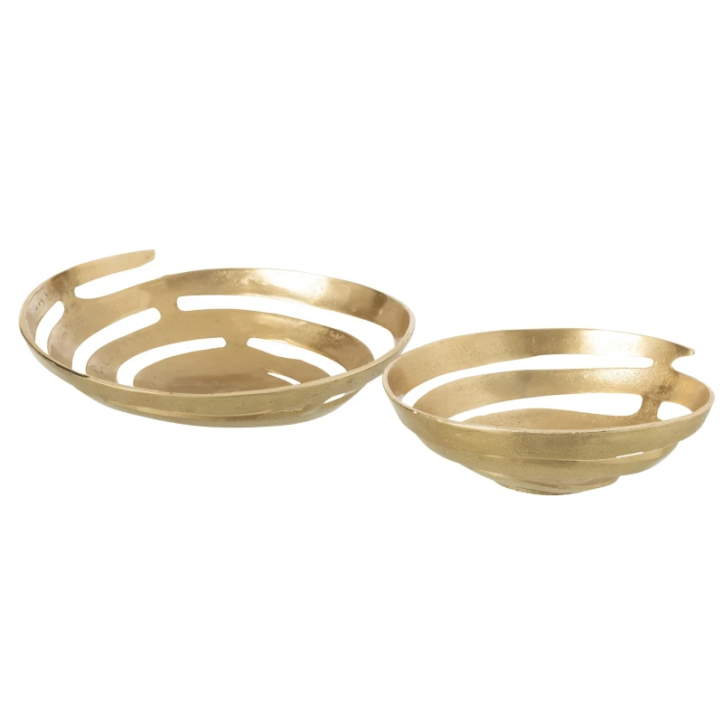 J-Line - Decorative Bowl - Gold