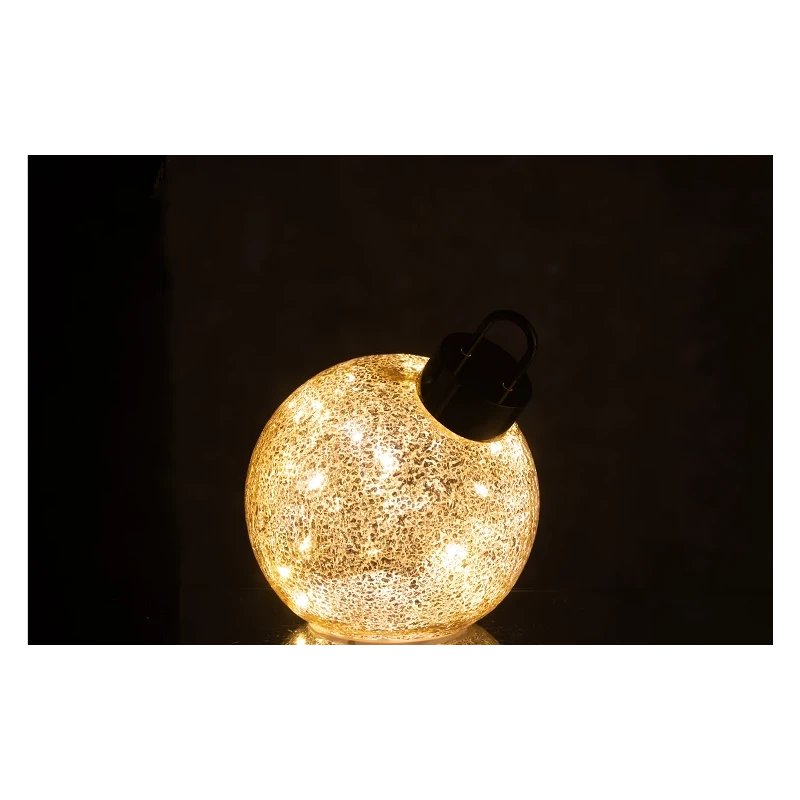 J-Line - LED Christmas Ball - Gold Glass