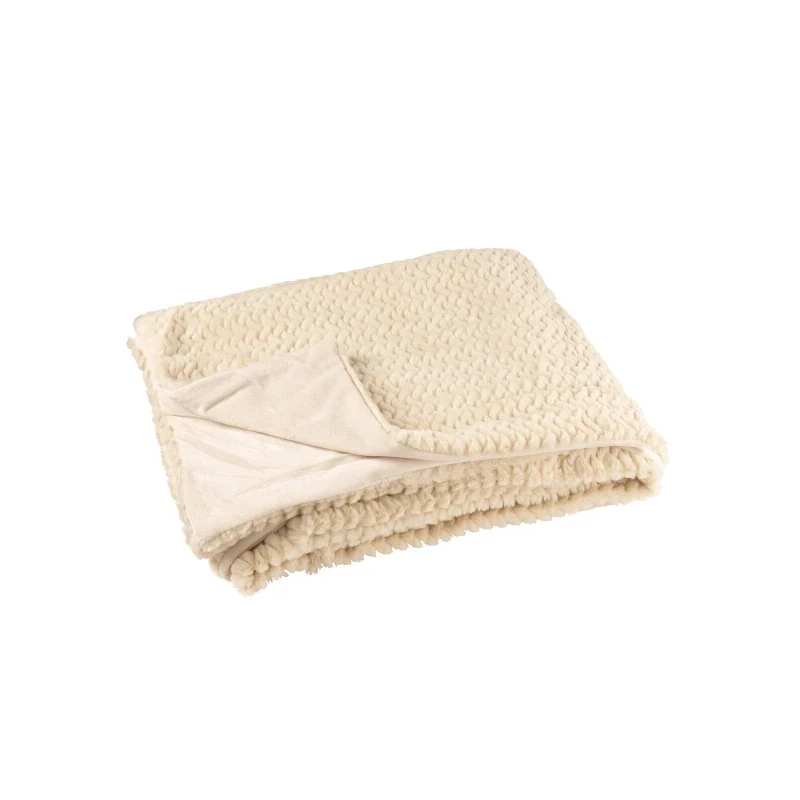 J-Line - Coperta - Beige