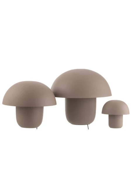 J-Line - Lampada da Tavolo - Taupe