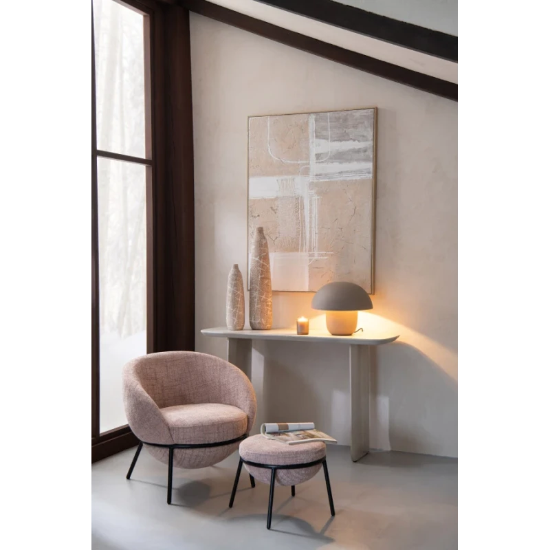 J-Line - Lampada da Tavolo - Taupe