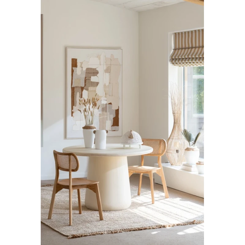 J-Line - Dob Painting Canvas / Fir Wood