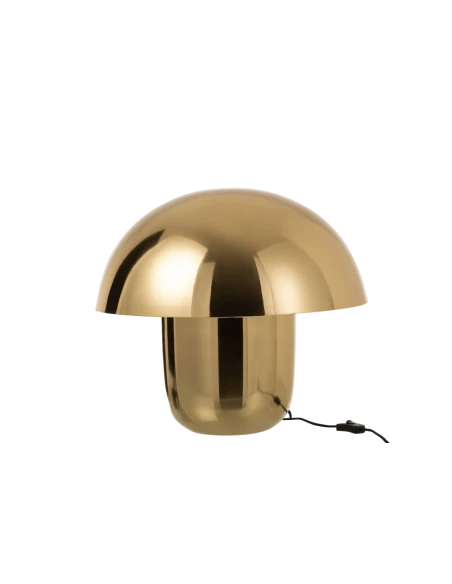 J-Line - Lampada da Tavolo Fungo - Oro