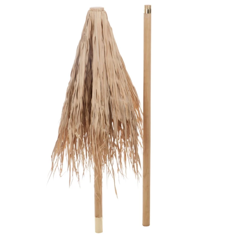 J-Line - Ombrellone Paglia - Naturale