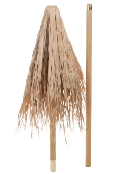 J-Line - Ombrellone Paglia - Naturale