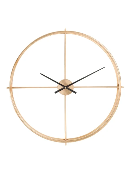 J-Line - Round Metal Clock Ø 80 cm - Gold