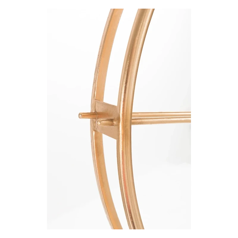 J-Line - Round Metal Clock Ø 80 cm - Gold