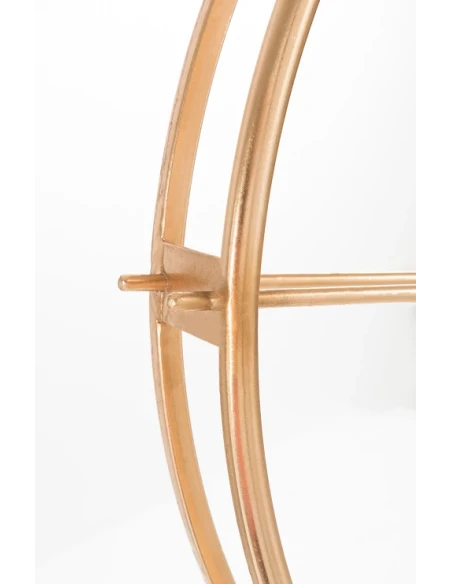 J-Line - Round Metal Clock Ø 80 cm - Gold
