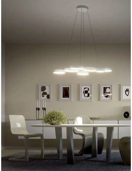 Redo Group - Cronos Lampada a Sospensione - Nero Opaco