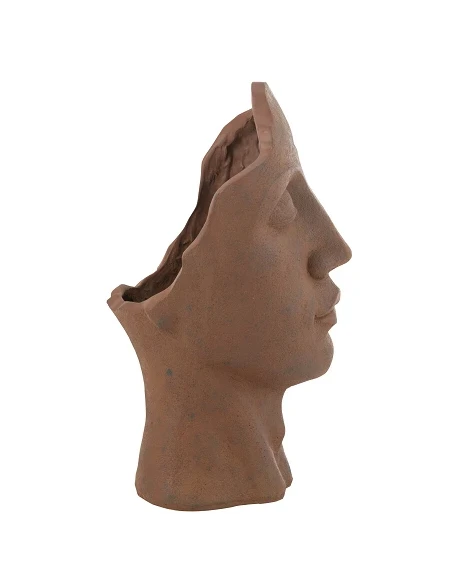 J-Line - David Clay Planter - Rust