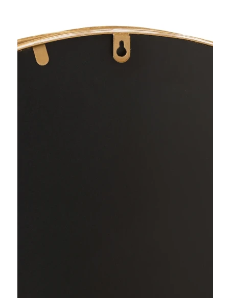 J-Line - Aurora Round Wall Mirror - Gold