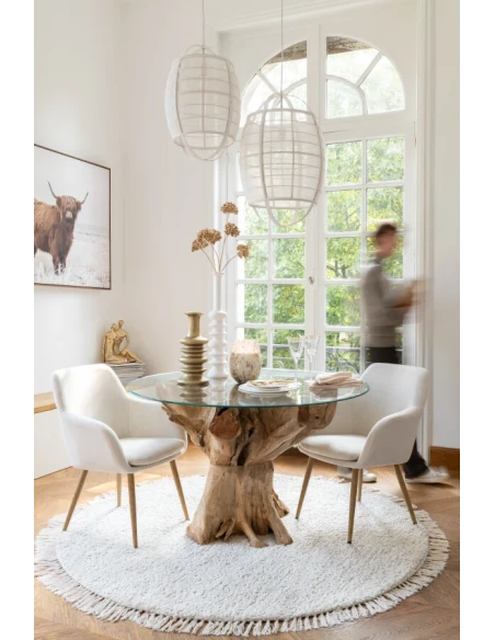 J-Line - Scultura Coppia Seduta - Oro