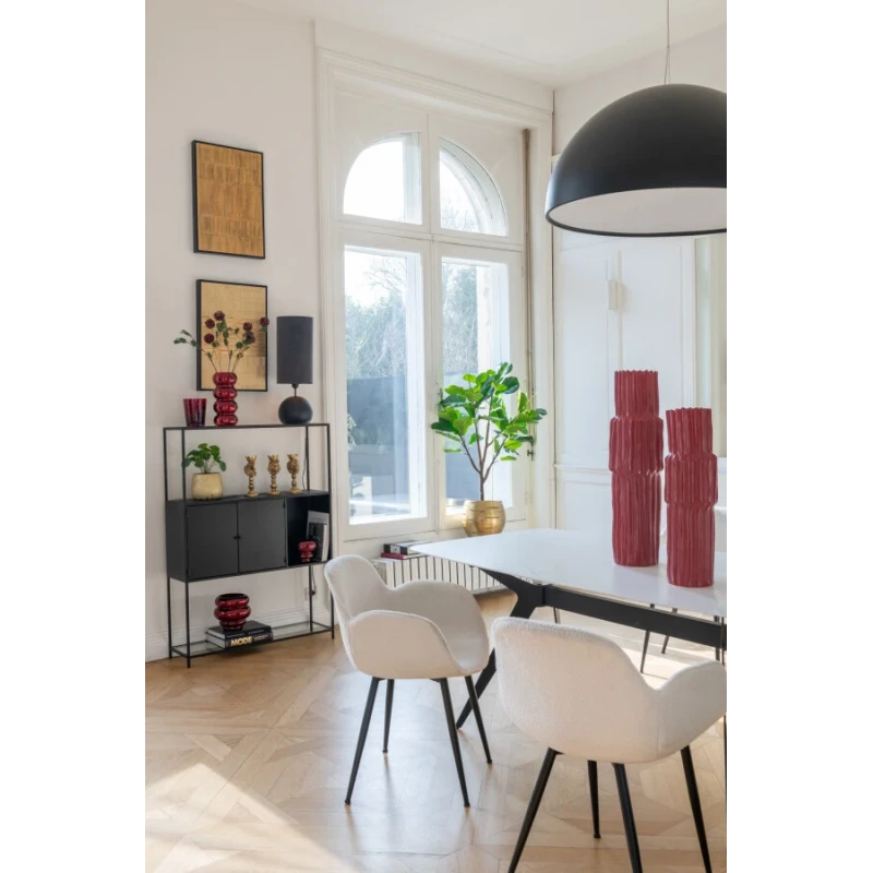 J-Line - Cachepot Metallo - Oro