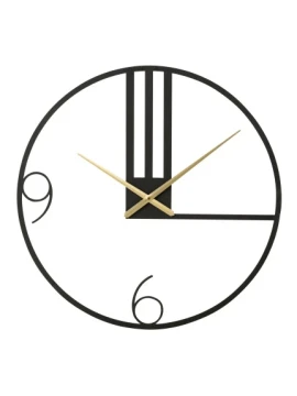 J-Line - Orologio Righe - Nero