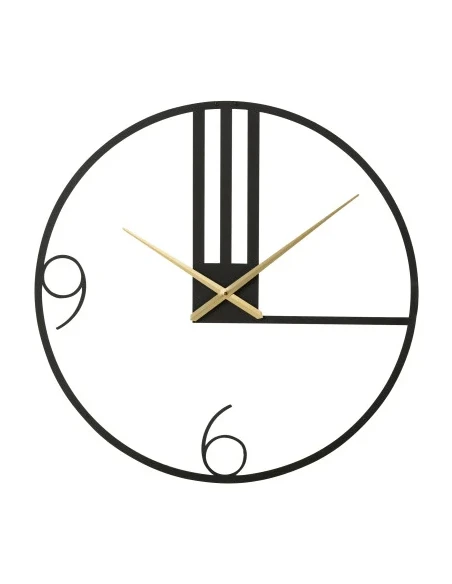 J-Line - Orologio Righe - Nero