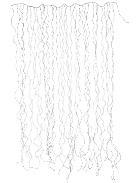 J-Line - String Light Garland - Silver / Warm White LED