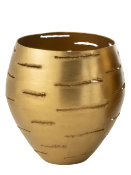 J-Line - Metal Cachepot - Gold