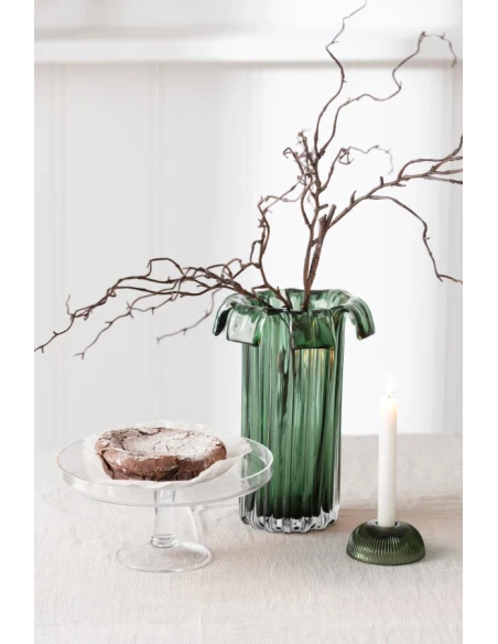 J-Line - Vaso Retro - Vetro Verde