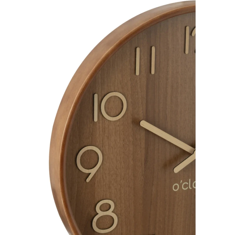 J-Line - Orologio da Parete - Legno