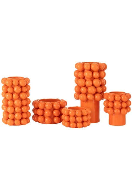 J-Line - Vaso Arance -  Ceramica Arancione