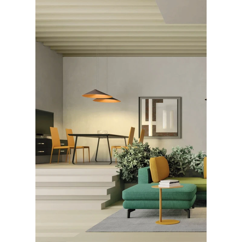 Redo Group - Akira Pendant lamp - Dark Grey/Orange