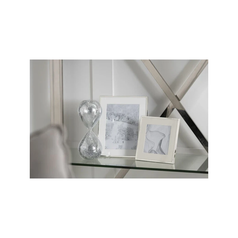 J-Line - Clessidra Perle Vetro - Argento